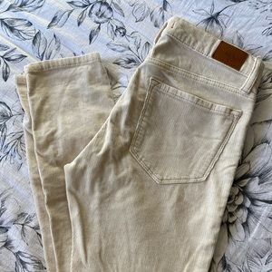 BDG cream corduroy pants